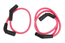 Load image into Gallery viewer, Sumax Red with Black Tracer 7mm Spark Plug Wire Set