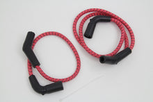 Load image into Gallery viewer, Sumax Red with Black Tracer 7mm Spark Plug Wire Set