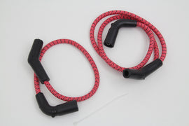 Sumax Red with Black Tracer 7mm Spark Plug Wire Set