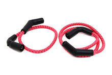 Load image into Gallery viewer, Sumax Red with Black Tracer 7mm Spark Plug Wire Set