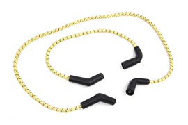 Sumax Yellow with Black & Red Tracer 7mm Spark Plug Wire Set