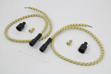 Load image into Gallery viewer, Sumax Yellow with Black &amp; Red Tracer 7mm Spark Plug Wire Set