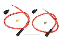 Load image into Gallery viewer, Sumax Orange with Black Tracer 7mm Spark Plug Wire Set