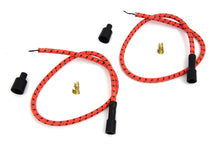 Load image into Gallery viewer, Sumax Orange with Black Tracer 7mm Spark Plug Wire Set