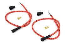 Load image into Gallery viewer, Sumax Orange with Black Tracer 7mm Spark Plug Wire Set