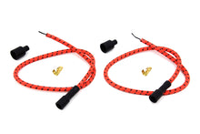 Load image into Gallery viewer, Sumax Orange with Black Tracer 7mm Spark Plug Wire Set
