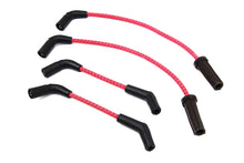 Load image into Gallery viewer, Sumax Red with Black Tracer 7mm Spark Plug Wire Set