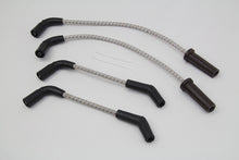 Load image into Gallery viewer, Sumax Grey with Brown Tracer 7mm Spark Plug Wire Set