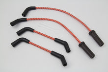 Load image into Gallery viewer, Sumax Orange with Black Tracer 7mm Spark Plug Wire Set