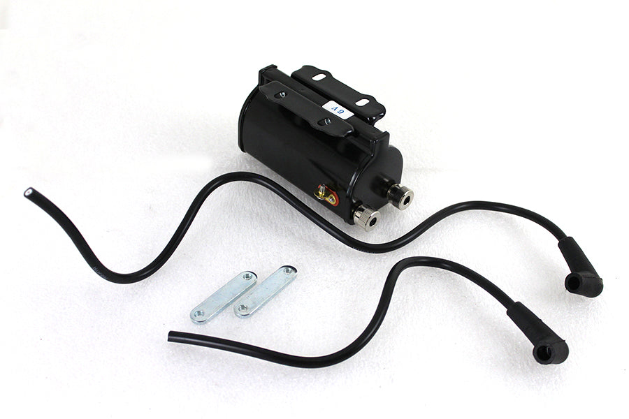 Black 6 Volt Ignition Coil 1.5 Ohms