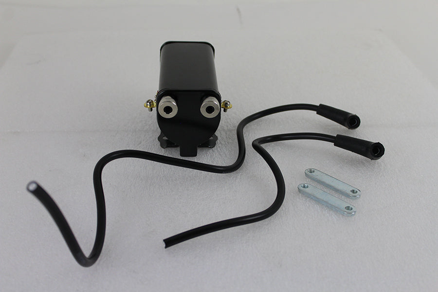 Black 6 Volt Ignition Coil 1.5 Ohms