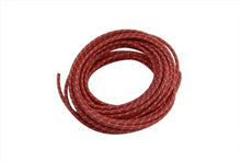 Load image into Gallery viewer, Red 25' Cloth Covered Wire
