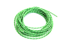Load image into Gallery viewer, Green 25' Cloth Covered Wire