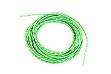 Load image into Gallery viewer, Green 25' Cloth Covered Wire