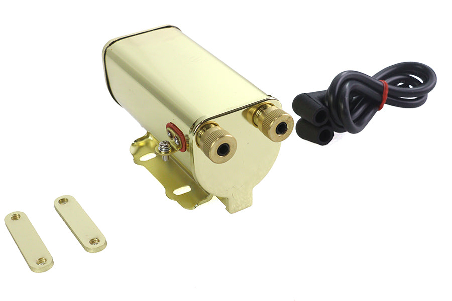 Brass Plated 12 Volt Ignition Coil 3.0 Ohms