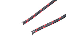 Load image into Gallery viewer, Black with Red Dot 25' Braided Wire