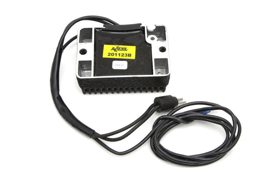Accel Voltage Regulator Black 22 Amp