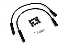 Load image into Gallery viewer, Accel 8mm S/S Spiral Core Ignition Wire Set Black