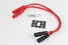 Load image into Gallery viewer, Accel 8mm S/S Spiral Core Ignition Wire Set Red