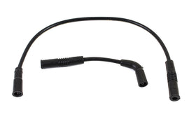 Accel 8mm S/S Spiral Core Ignition Wire Set Black