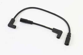 Accel 8mm S/S Spiral Core Ignition Wire Set Black