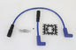 Accel 8mm S/S Spiral Core Ignition Wire Set Blue
