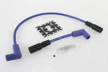 Load image into Gallery viewer, Accel 8mm S/S Spiral Core Ignition Wire Set Blue