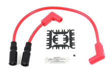 Load image into Gallery viewer, Accel 8mm S/S Spiral Core Ignition Wire Set Red
