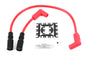 Accel 8mm S/S Spiral Core Ignition Wire Set Red