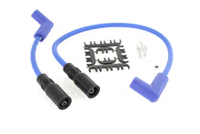 Load image into Gallery viewer, Accel 8mm S/S Spiral Core Ignition Wire Set Blue