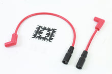 Load image into Gallery viewer, Accel 8mm S/S Spiral Core Ignition Wire Set Red