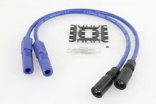 Load image into Gallery viewer, Accel 8mm S/S Spiral Core Ignition Wire Set Blue