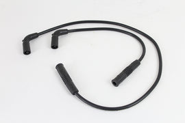 Accel 8mm S/S Spiral Core Ignition Wire Set Black