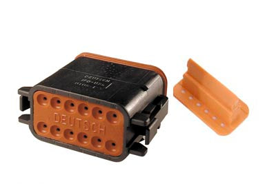 Deutsch Sealed 12 Wire Connector Component