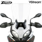 ZTechnik Vstream Tall Tour clear windshield for BMW motorcycles, providing wind protection and improved riding comfort.