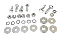 Load image into Gallery viewer, Rear Fender Frame Clamp Bolt Set Chrome