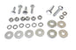 Rear Fender Frame Clamp Bolt Set Chrome