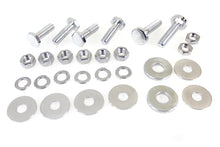 Load image into Gallery viewer, Rear Fender Frame Clamp Bolt Set Chrome
