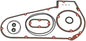 Gasket Primary Insp Cover Fl Flh Fx Fxs Kit 60538 81 K
