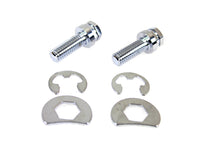 Load image into Gallery viewer, Exhaust Pipe Locking Bolt Mounting Kit Chrome