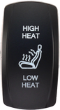 Dash Switch Rocker Face High Low Heated Seats