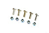 Zinc Front Brake Disc Bolt Kit