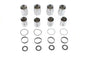 Valve Cover Set Chrome Plated