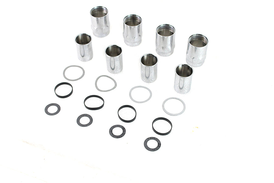 Valve Cover Set Chrome Plated