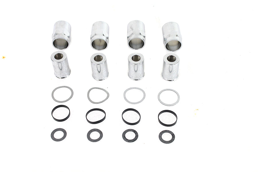 Valve Cover Set Chrome Plated