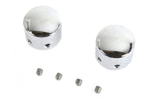 Load image into Gallery viewer, Domed Front Axle Cover Set Chrome Plated