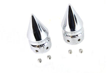 Load image into Gallery viewer, Front Axle Cover Set Pike Style Chrome Plated