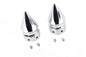 Front Axle Cover Set Pike Style Chrome Plated