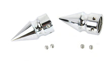 Load image into Gallery viewer, Front Axle Cover Set Pike Style Chrome Plated