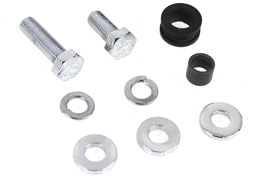 Rear Chain Guard Mounting Kit Chrome Plated